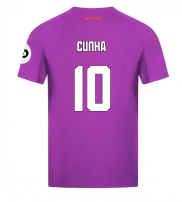 Wolves Matheus Cunha #10 Tercera Equipación 2024-25 Manga Corta